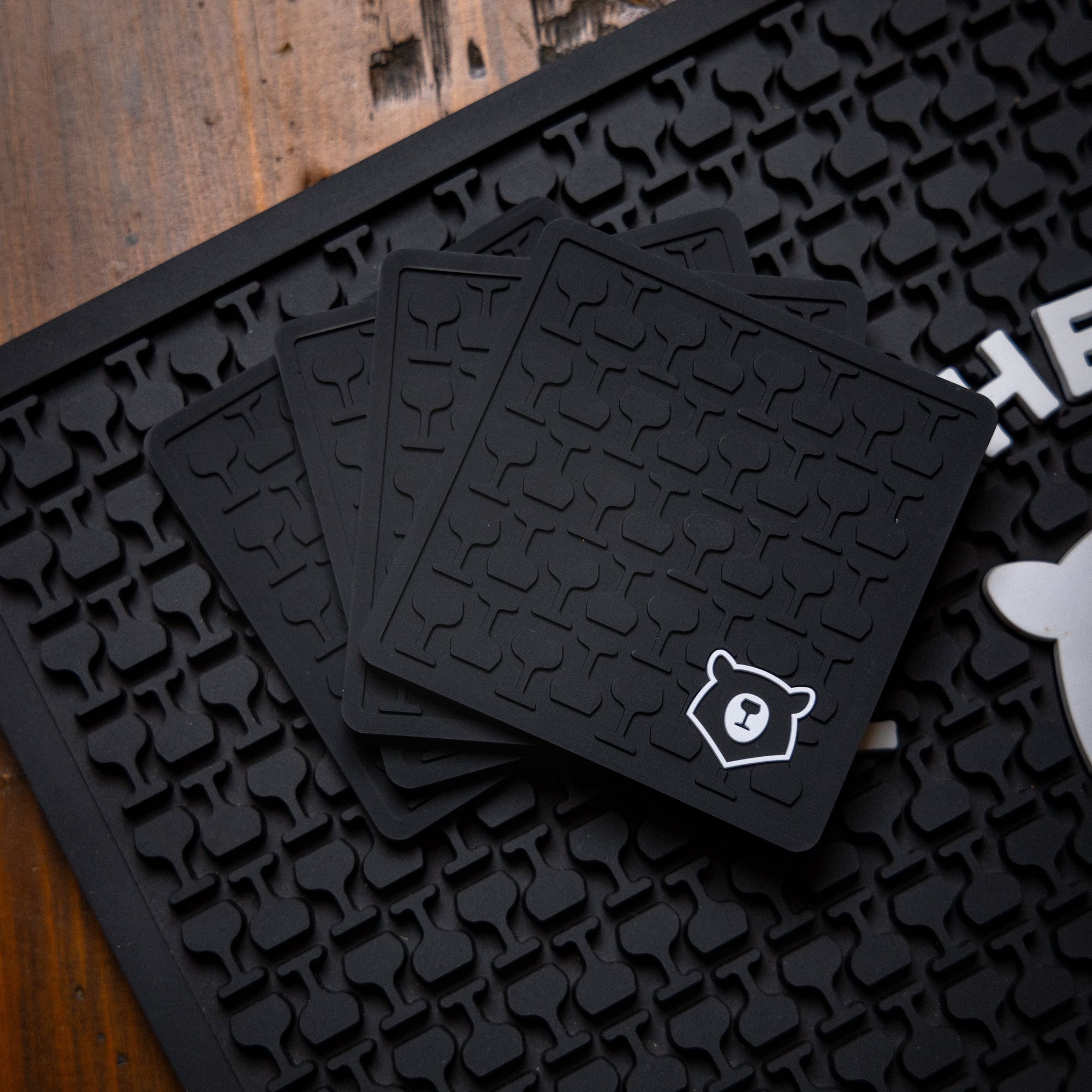 Anders Erickson Silicone Coaster Set
