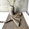 TABLE RUNNER - TAN CHAMBRAY