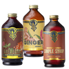 Anders' Bar Cart Essentials: Grenadine, Authentic Ginger, & Brown Sugar Simple Syrup