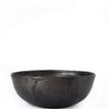 Stoneware Black Matte Salad Serving Bowl