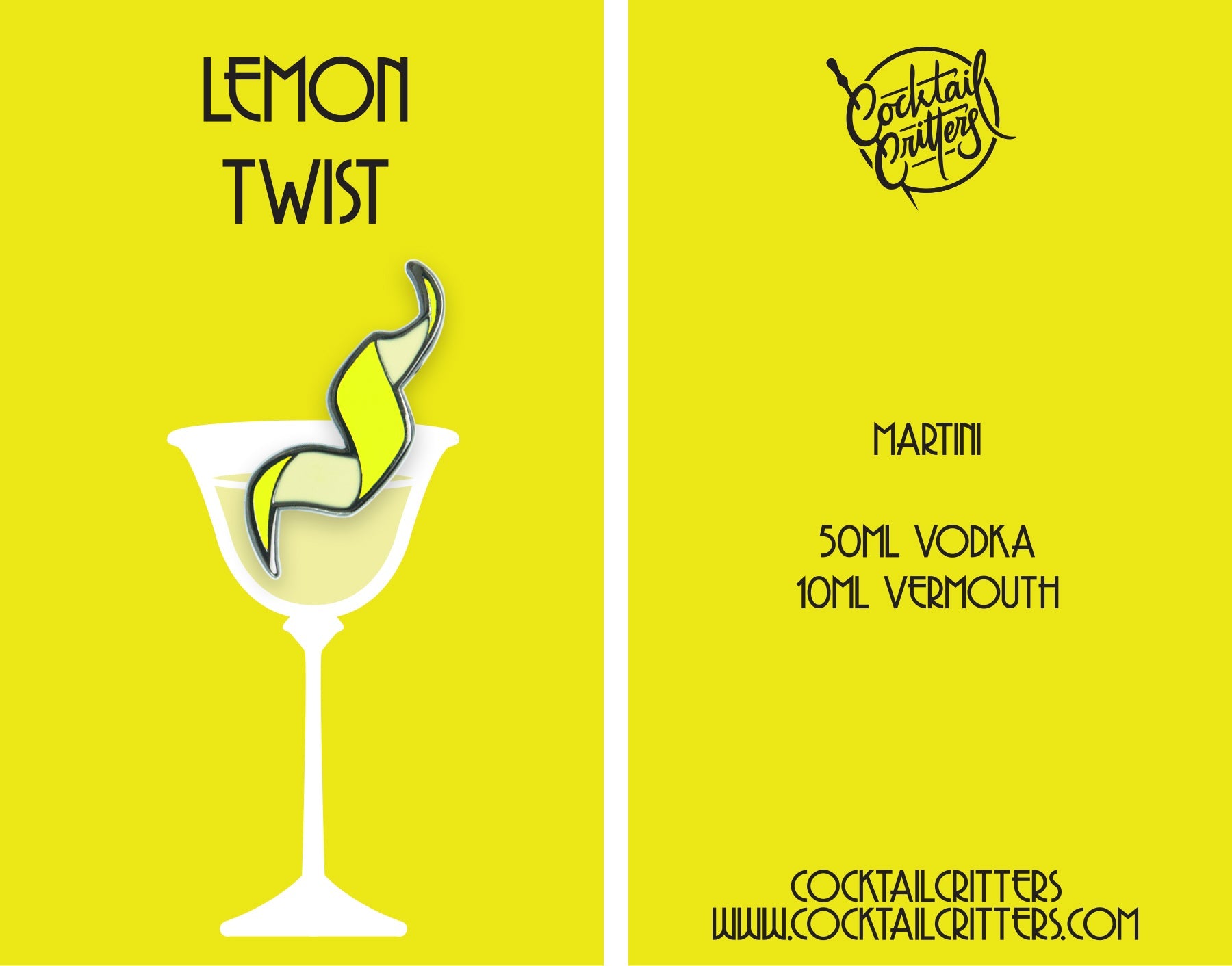 Lemon Twist Pin