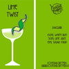 Lime Twist Pin