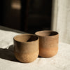 Handmade Pottery Coffee Cup – Rustic Pinkish Red Stoneware