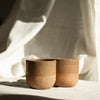 Handmade Pottery Coffee Cup – Rustic Pinkish Red Stoneware