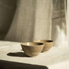 Handmade Stoneware Small Tea Cup – Gray with Speckles