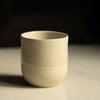Handmade Small Coffee Cup – Rustic White Speckled Stoneware