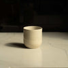Handmade Small Coffee Cup – Rustic White Speckled Stoneware