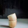Beige Stoneware Espresso Coffee Cup