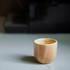 Beige Stoneware Espresso Coffee Cup