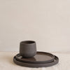 Handmade Stoneware Dinner Plates "Pumpernickel"