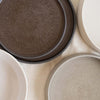 Handmade Stoneware Dinner Plates "Pumpernickel"
