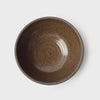 Handmade Dark Stoneware Bowl "Pumpernickel"