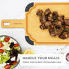 Paddle Series Cutting & Serving Board with Handle, Large 18" x 7.5"