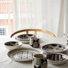 Hand Painted Stoneware Salad Plate: Heritage Collection
