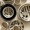 Hand Painted Stoneware Salad Plate: Heritage Collection