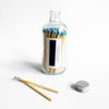 Robin's Egg Blue 4" Candle Match Jar