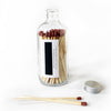 Rust Brown 4" Candle Match Jar