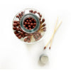 Rust Brown 4" Candle Match Jar