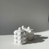 Sculpted Dot Candle