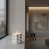 Sculpted Dot Candle