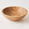 Hand Carved Wooden Nesting Bowl Set