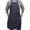 THE SELVEDGE APRON WITH REMOVABLE LEATHER