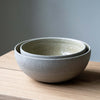 Handmade Stoneware Ramen Bowl "Concrete"