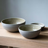 Handmade Stoneware Ramen Bowl "Concrete"