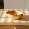 Hand Carved Wooden Nesting Bowl Set