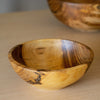 Hand Carved Walnut Wood Nesting Bowl Set