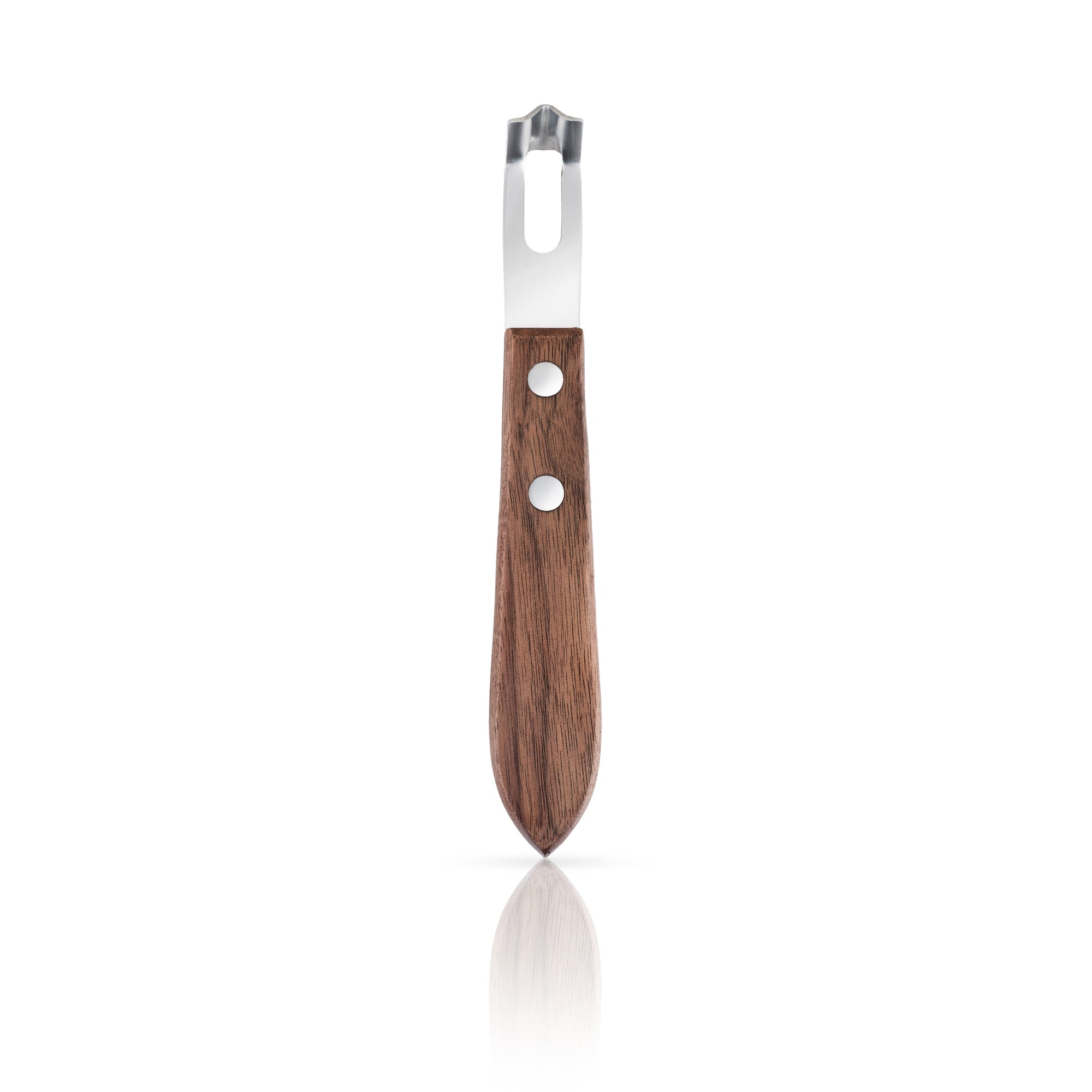 Professional Channel Knife with Walnut Wood Handle