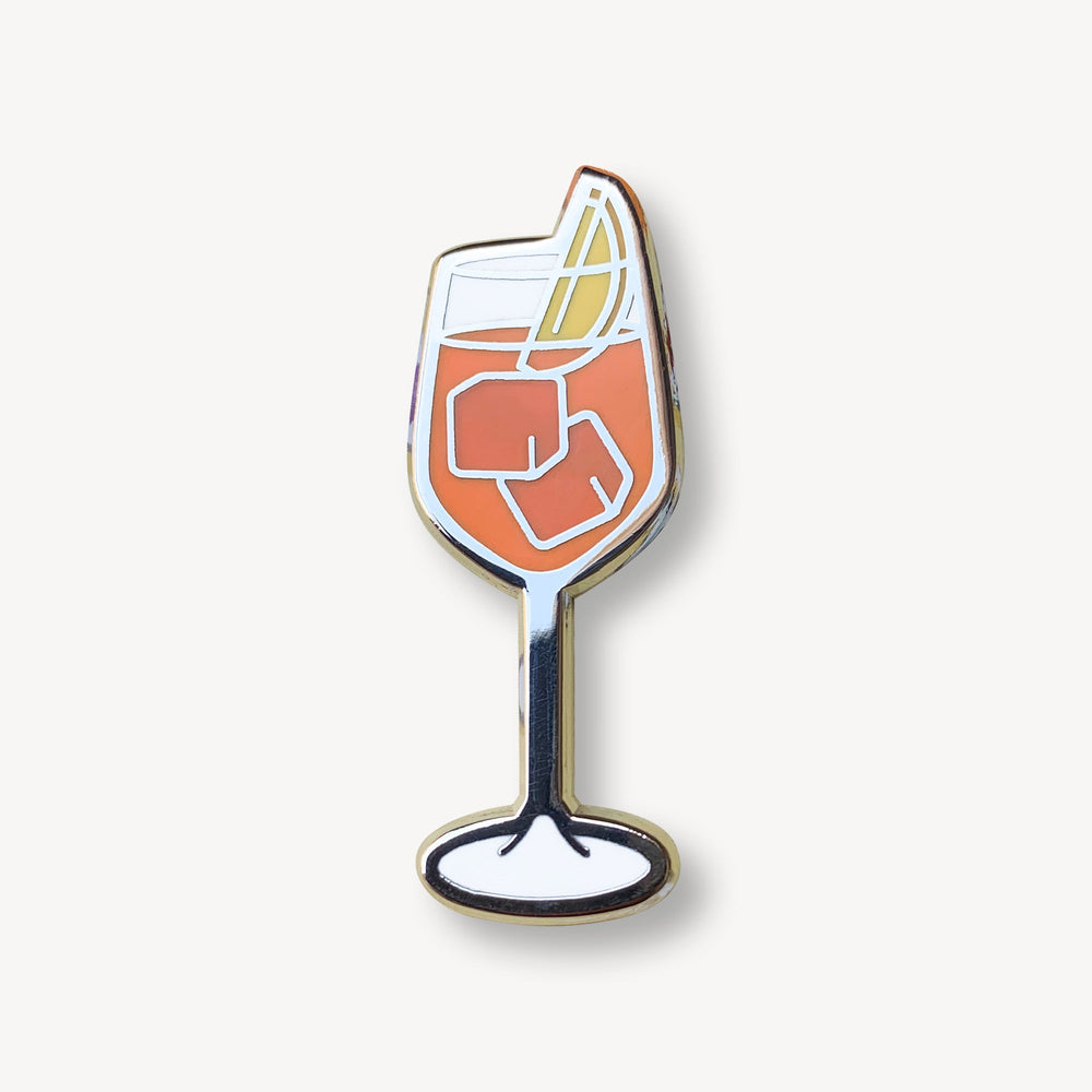 Aperol Spritz Cocktail Pin