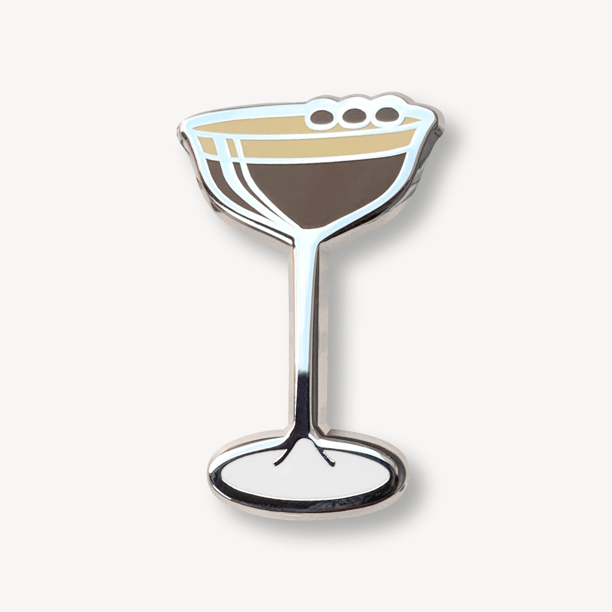 Espresso Martini Cocktail Pin