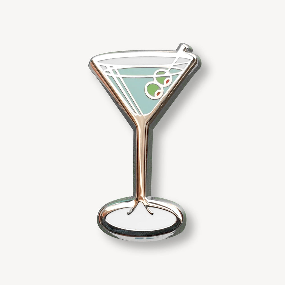 Martini Cocktail Pin