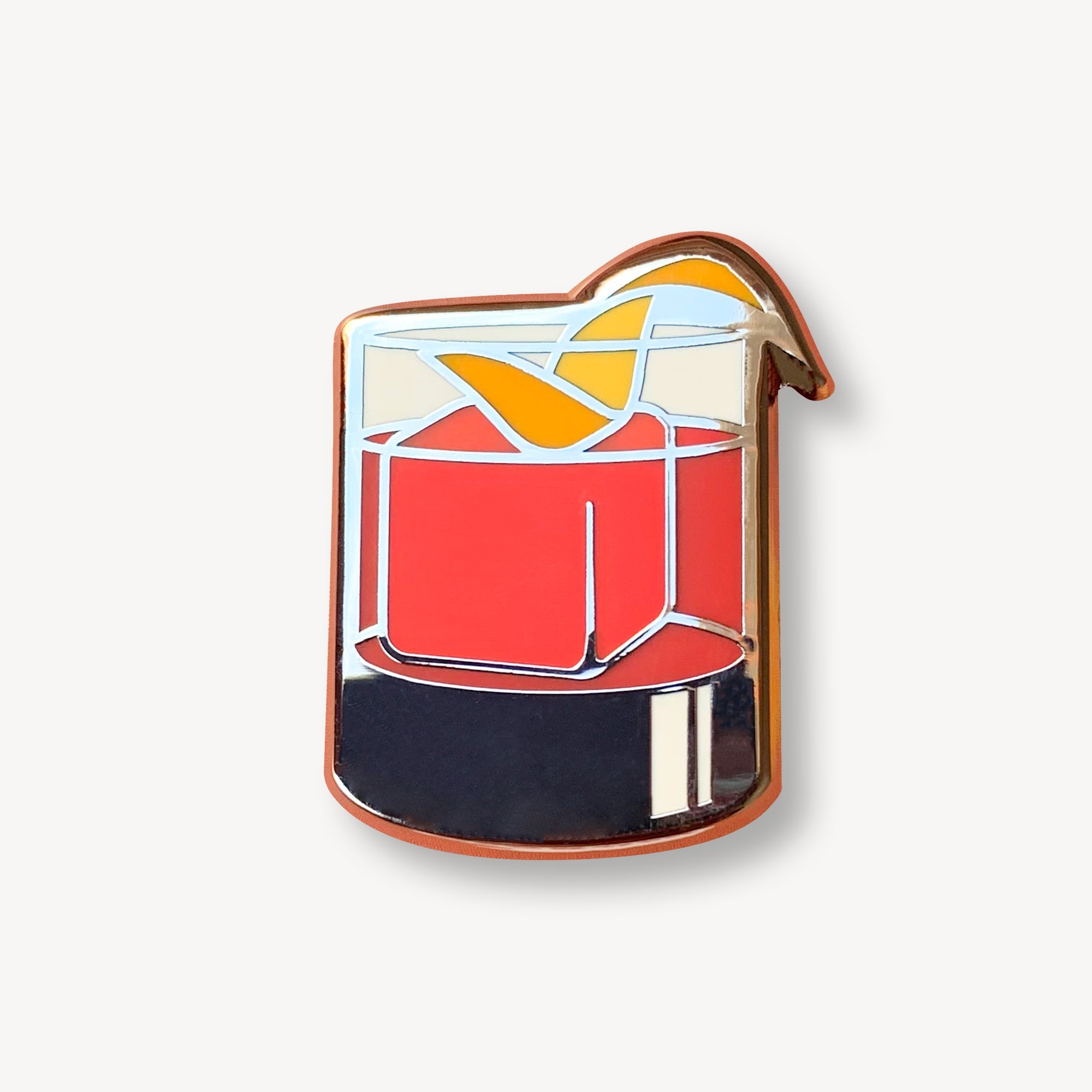 Negroni Cocktail Pin