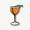 Paper Plane Cocktail Pin