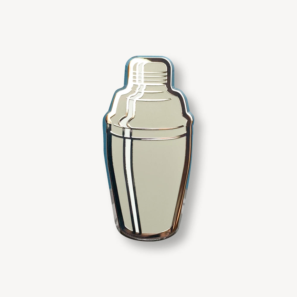 Vintage Cocktail Shaker Pin