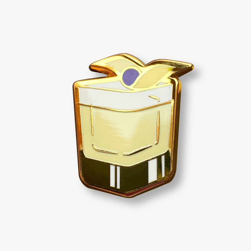 Whisky Sour Cocktail Pin