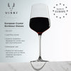 Reserve Inez Crystal Bordeaux Glasses Set of 4
