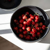 Stoneware Black Matte Salad Serving Bowl