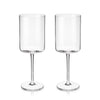 Laurel Crystal Red Wine Glasses Set of 2