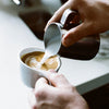 Lino Double Cappuccino Cup & Saucer - White (6oz/177ml)