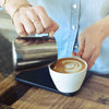 Lino Large Latte Cup & Saucer - Grey (12oz/355ml)