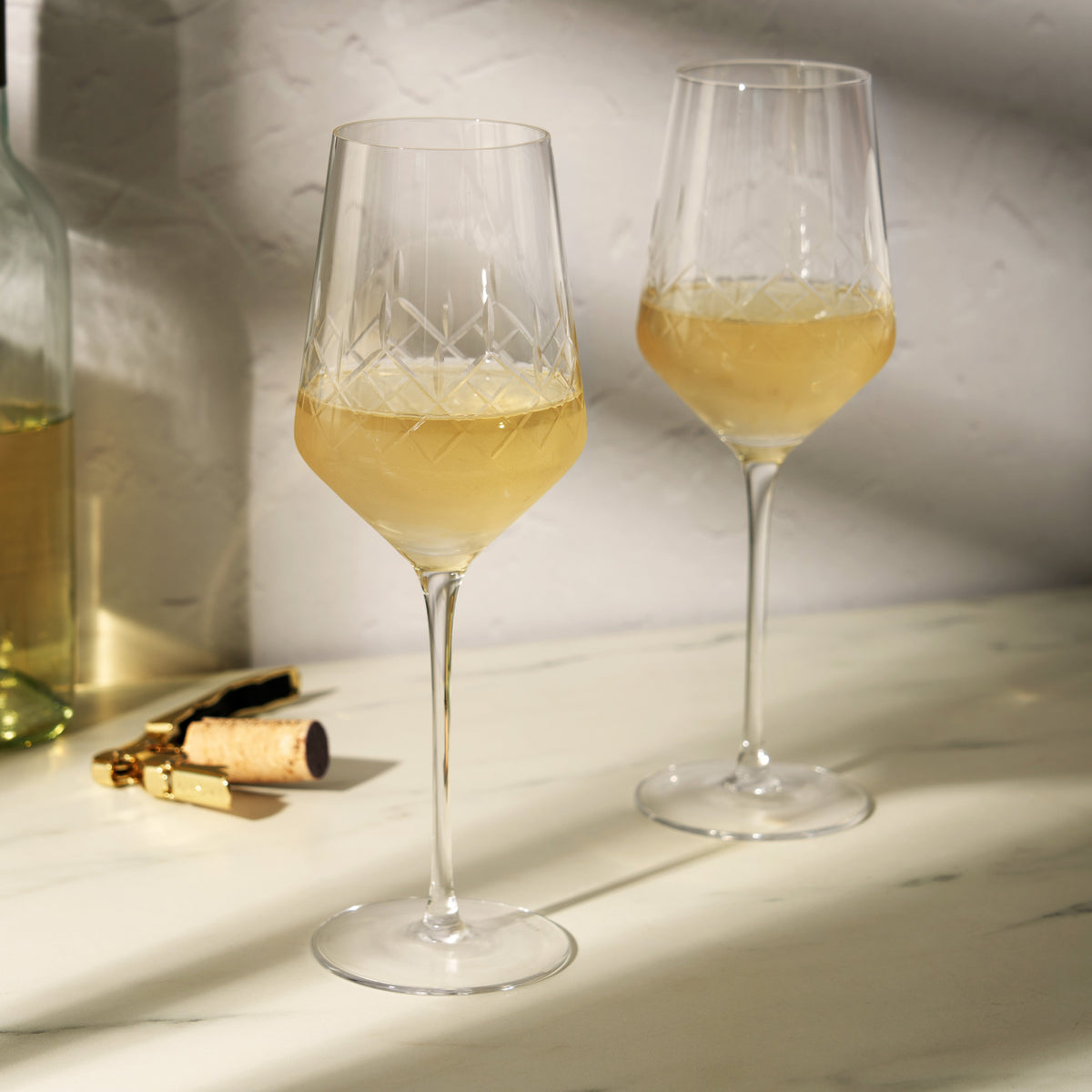 Admiral Crystal Universal Wine Glasses, Set of 2