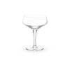 Raye Angled Crystal Coupe Glasses Set of 2