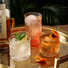 Beau Crystal Lowball Tumblers Set of 4